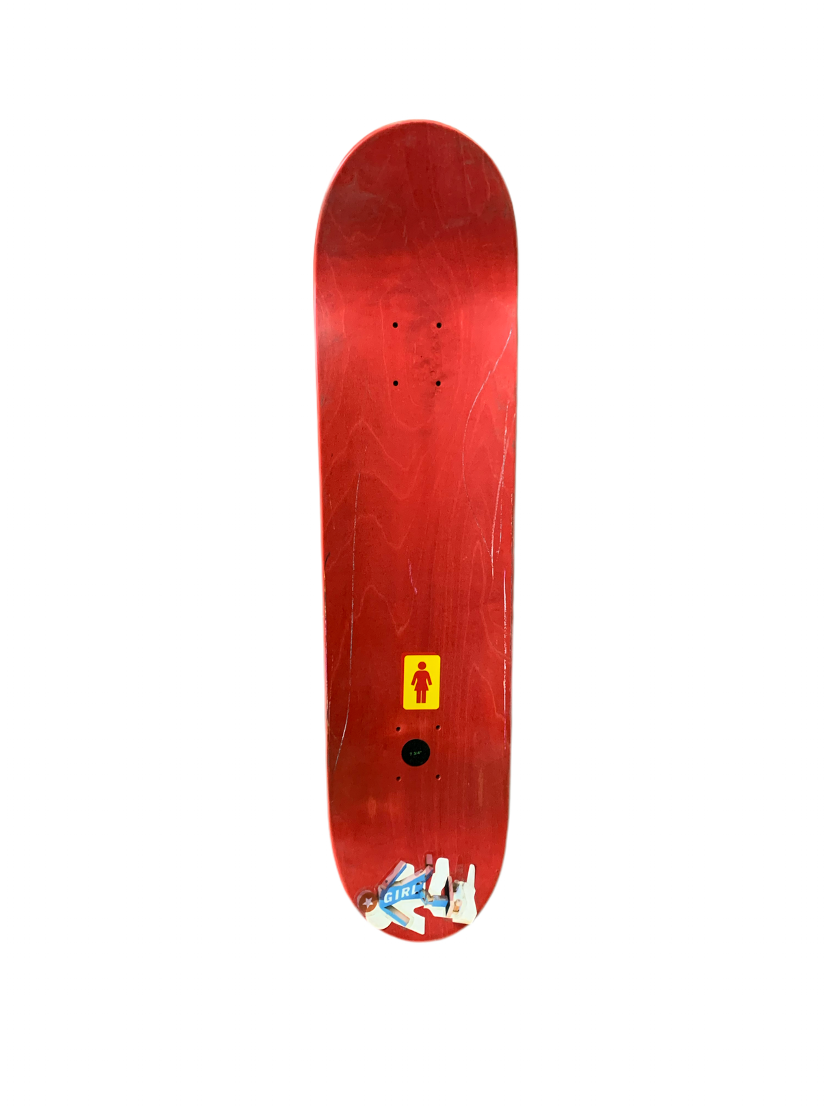 Girl The Olson Twins 7.75" Classic Skateboard Deck