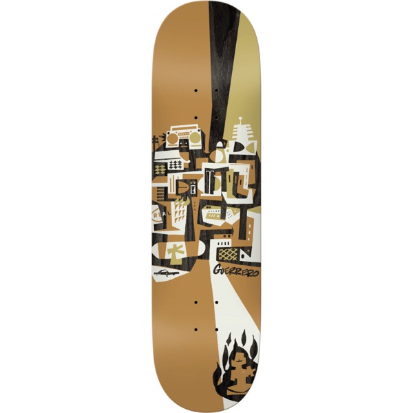 Real Tommy Guerrero Barneclo 8.75" Full Shape Skateboard Deck