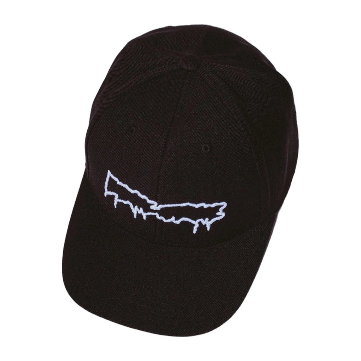 Fucking Awesome Drip Logo Black Snapback Hat