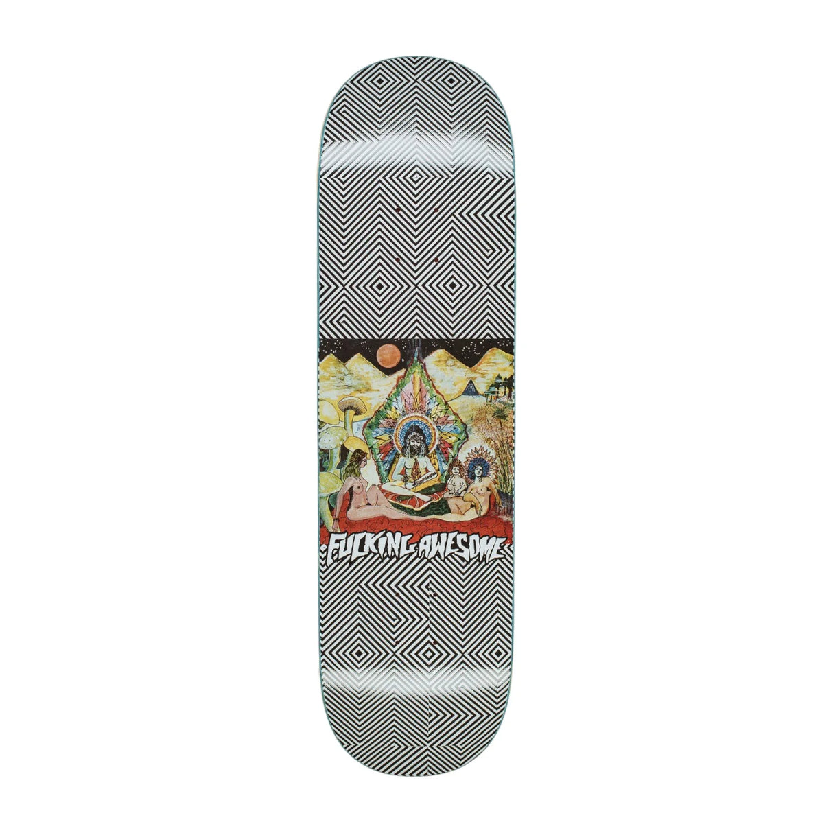 Fucking Awesome Moonbirth Mandala 8.5" Skateboard Deck