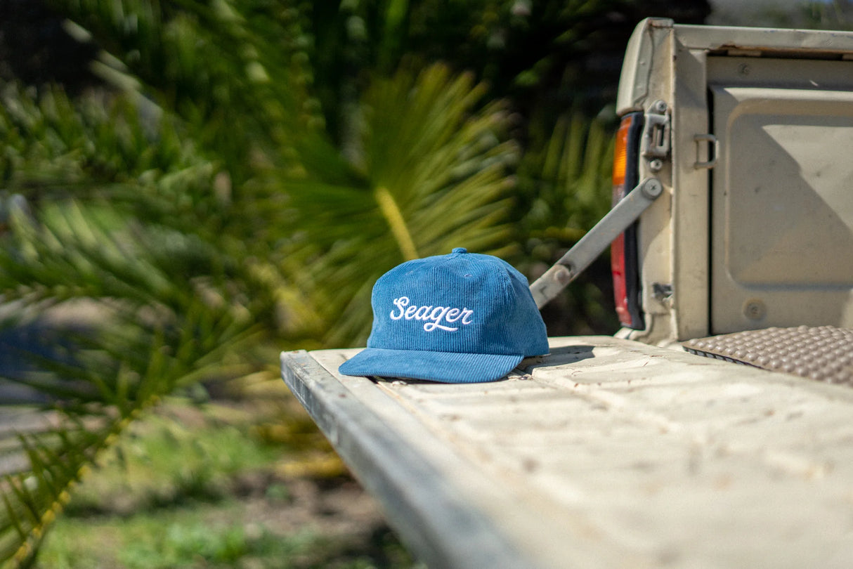 Seager Big Blue Corduroy Snapback Hat
