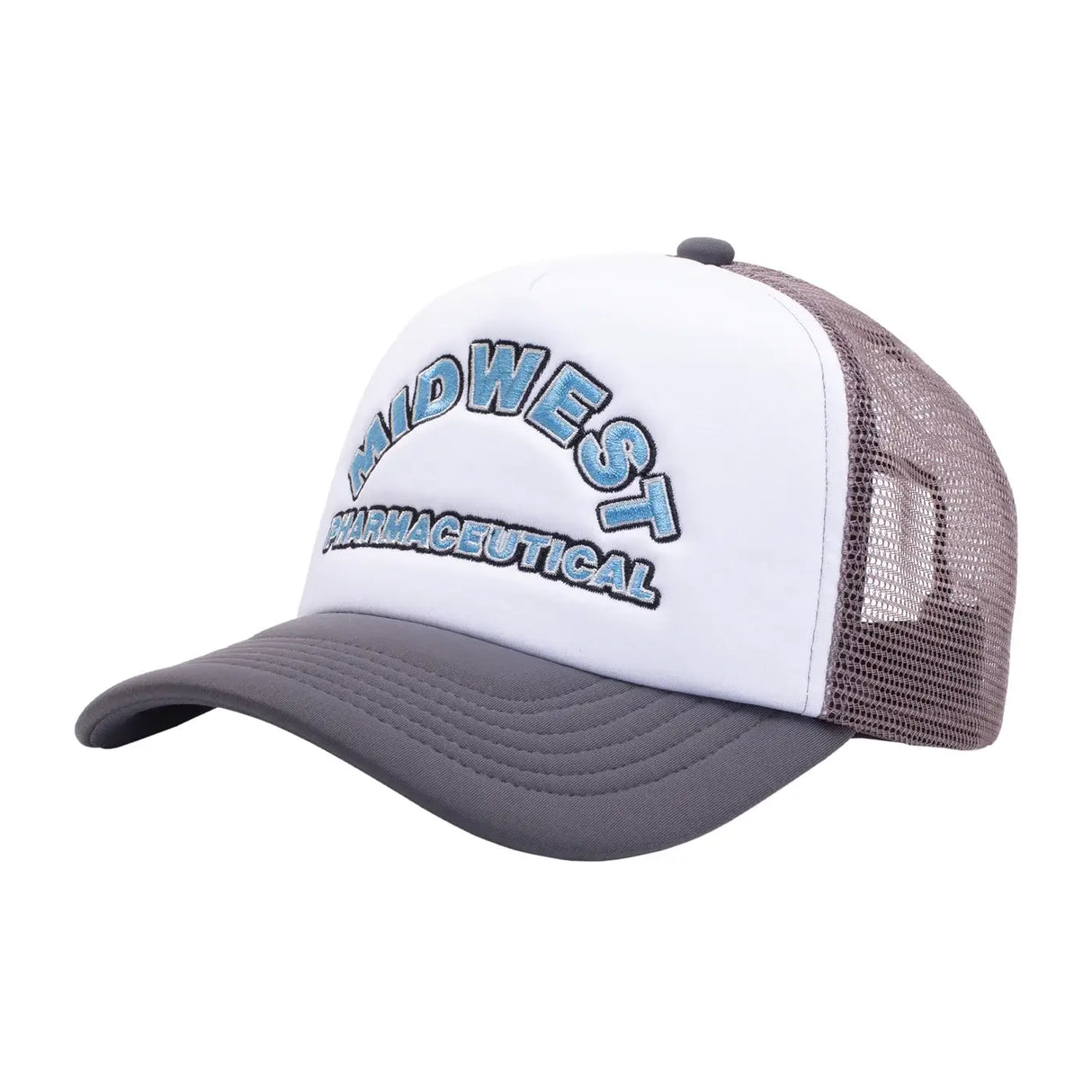 Fucking Awesome Midwest White Trucker Snapback Hat