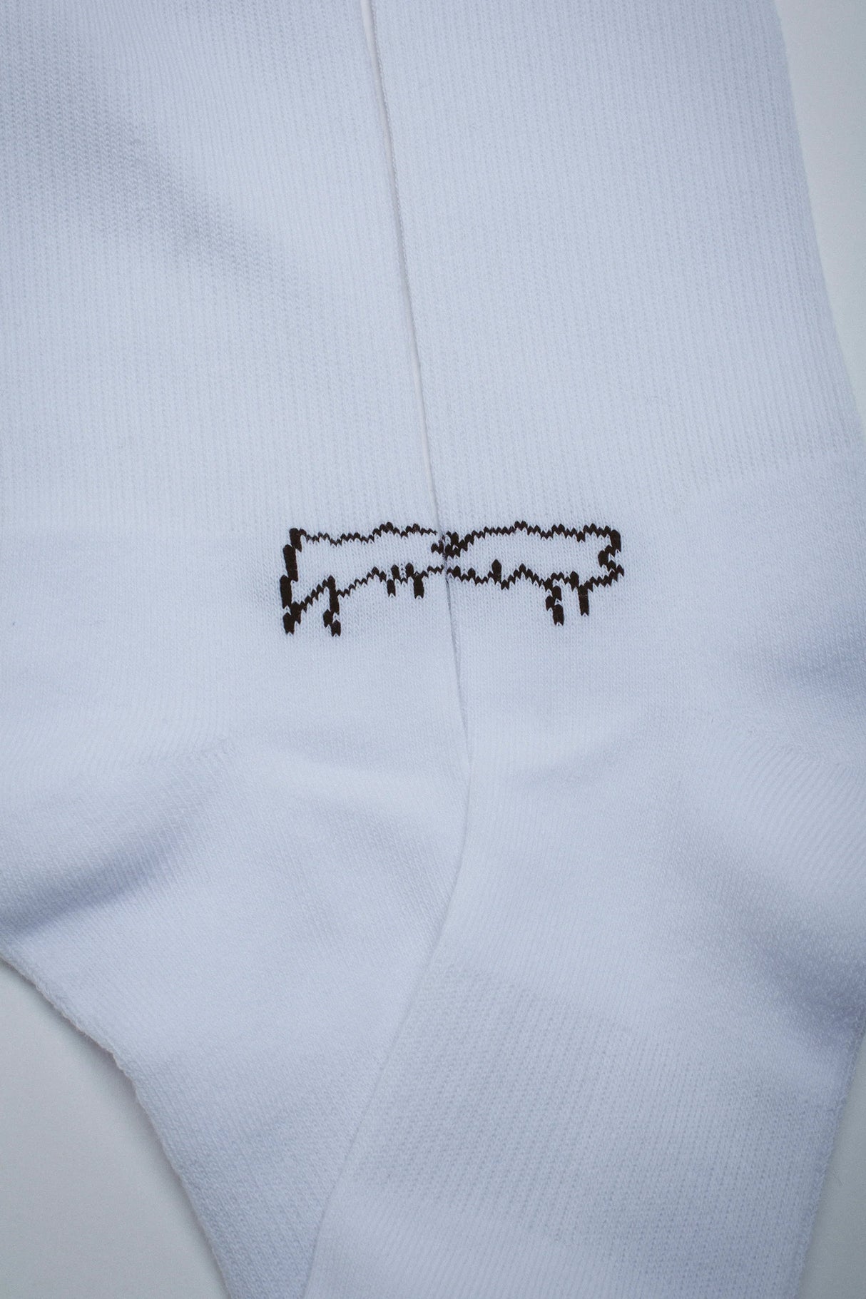 Fucking Awesome Drip Logo Tall White Socks
