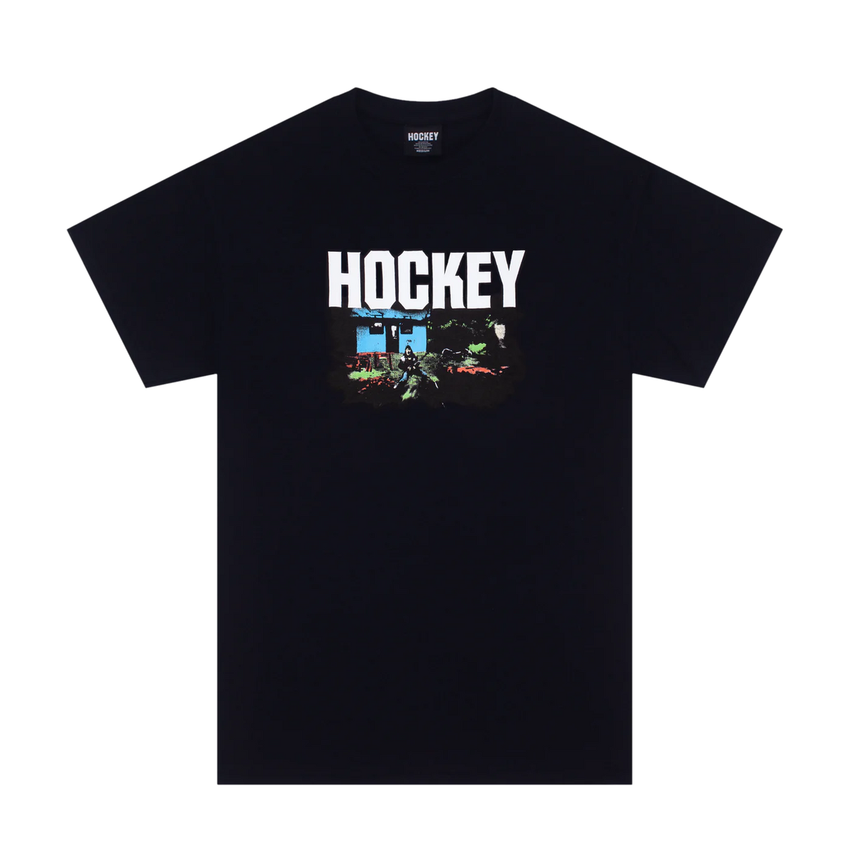 Hockey Raw Milk Black S/s Shirt