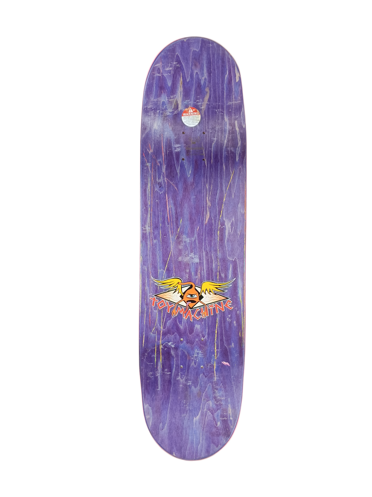 Foundation X Toy Machine Foundation Super Co. Printed Over Ed Templeton Camera Graphic Size 8.4" Vintage NOS Deck