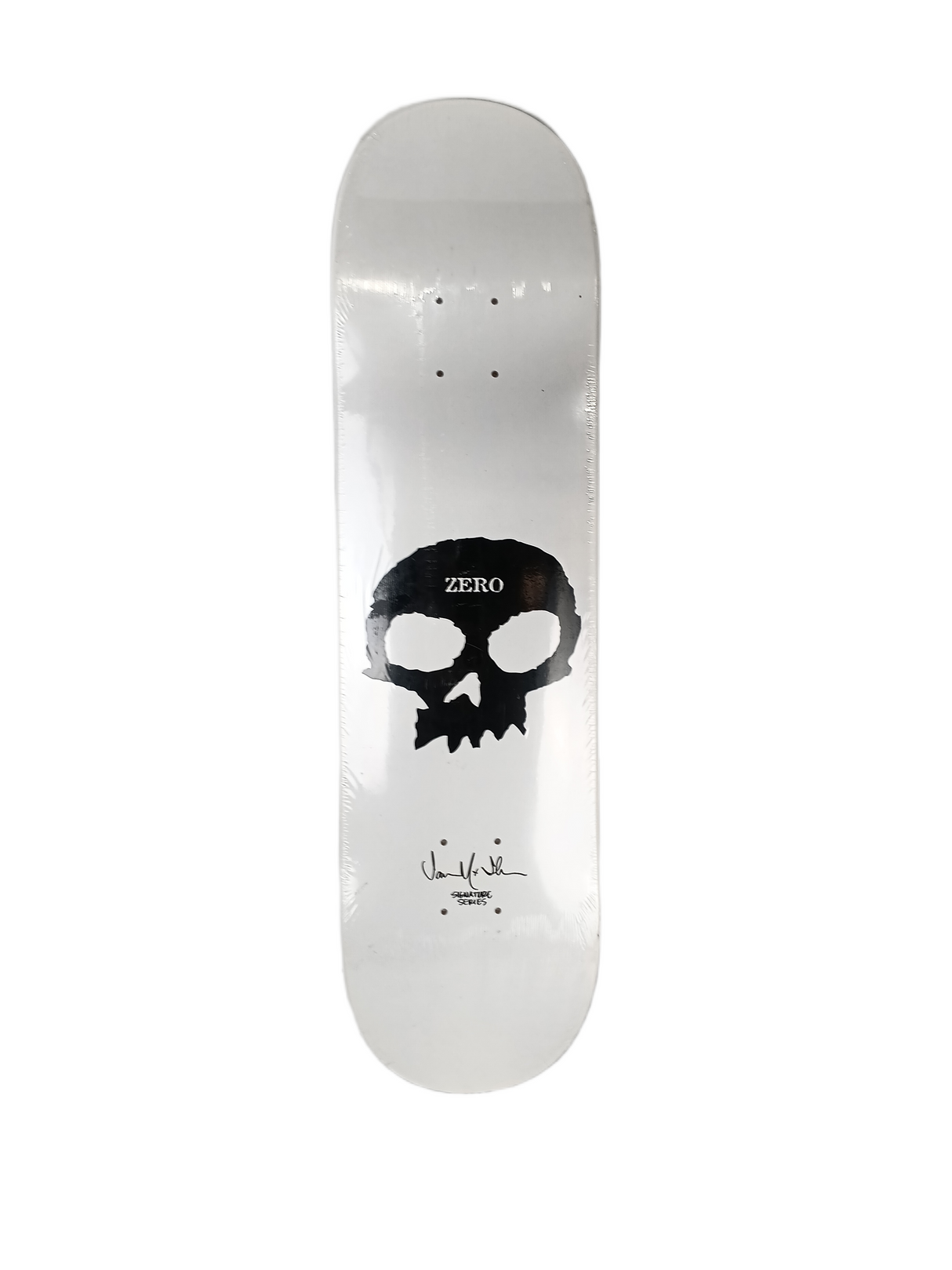 Zero Jamie Thomas Signature Series Skull Black White Size 8.0" Vintage NOS Deck