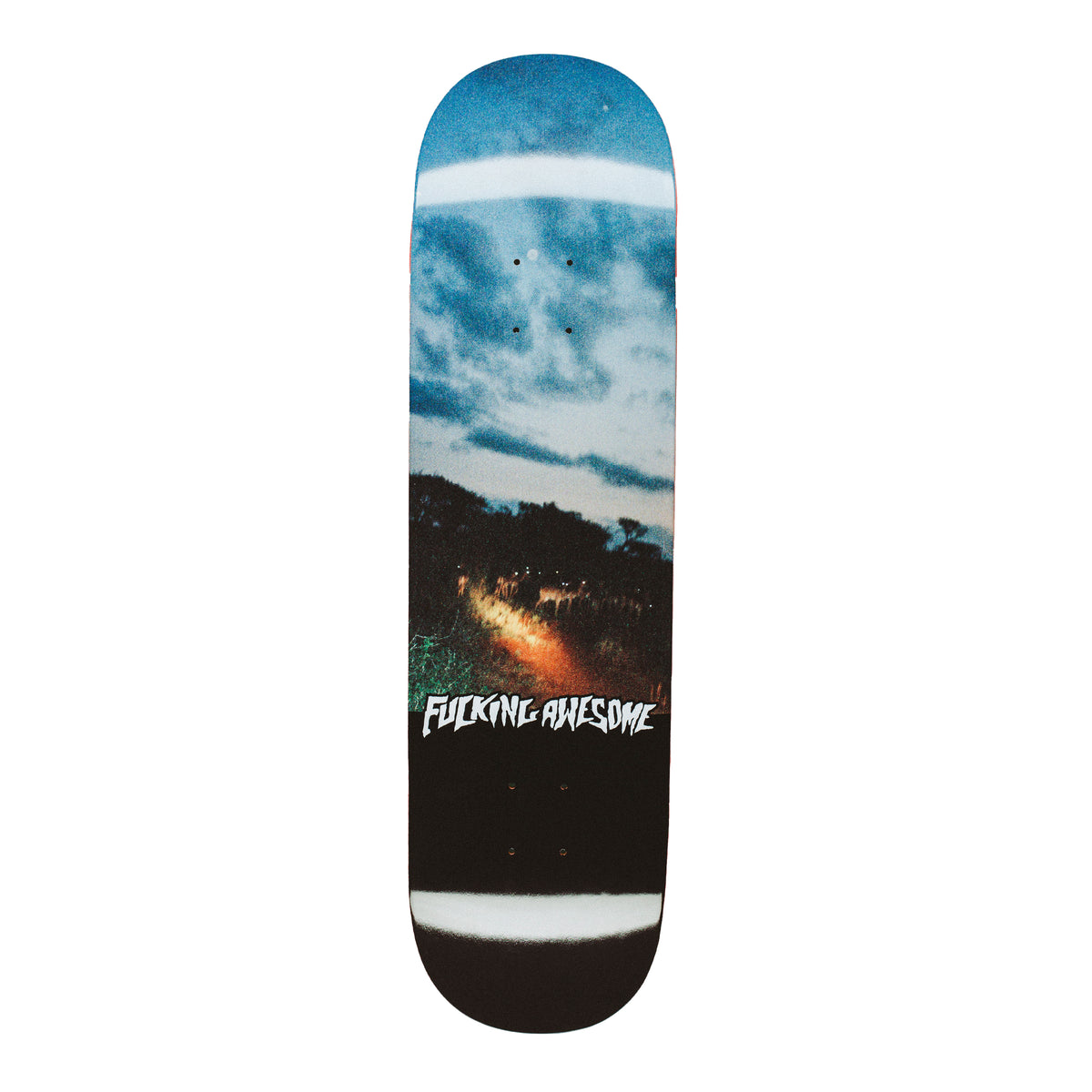 Fucking Awesome Sage Elsesser Glowing Eyes Standard Popsicle 8.38" Skateboard Deck