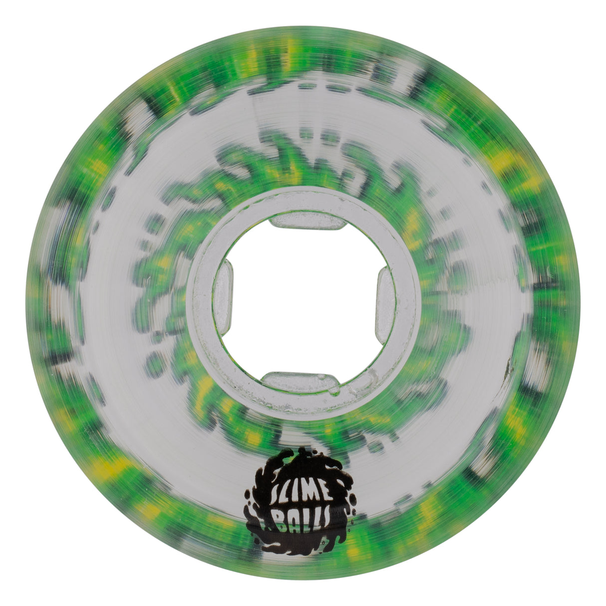Slime Balls Mirror Vomits 99a 53mm Clear Skateboard Wheels