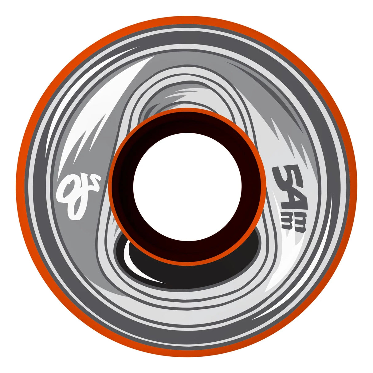 OJ Frozen Energy Keyframe Orange 92a 54mm Wheels