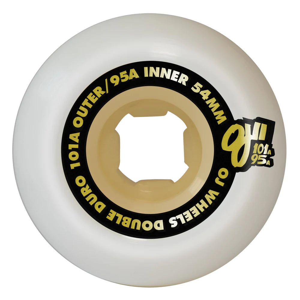 OJ Double Duro Gum Chubbies 101a/95a 54mm Wheels