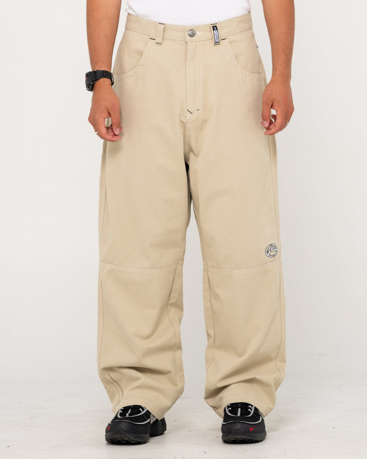 Rusty Step-Stone Baggy Abbey Stone Pants