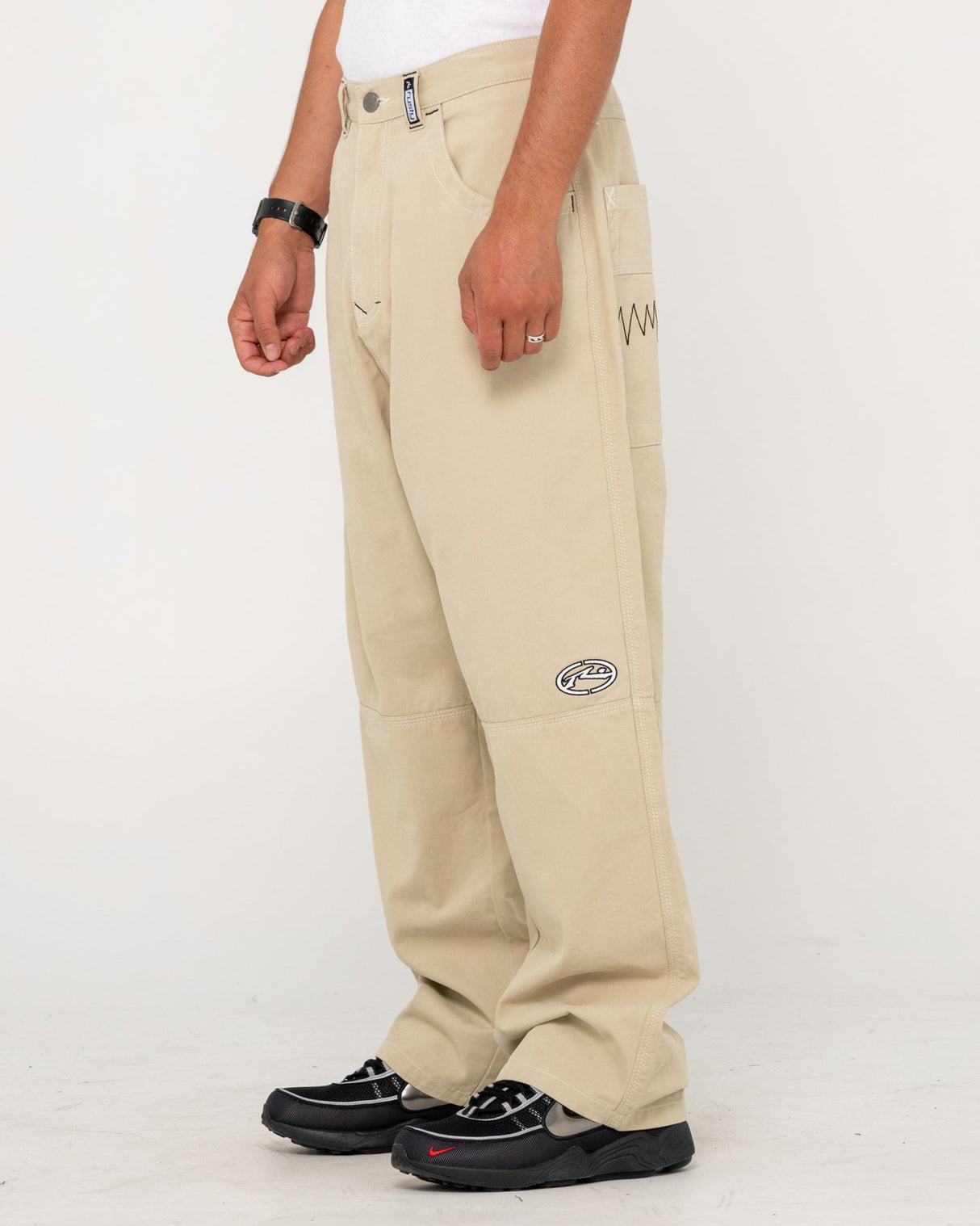 Rusty Step-Stone Baggy Abbey Stone Pants