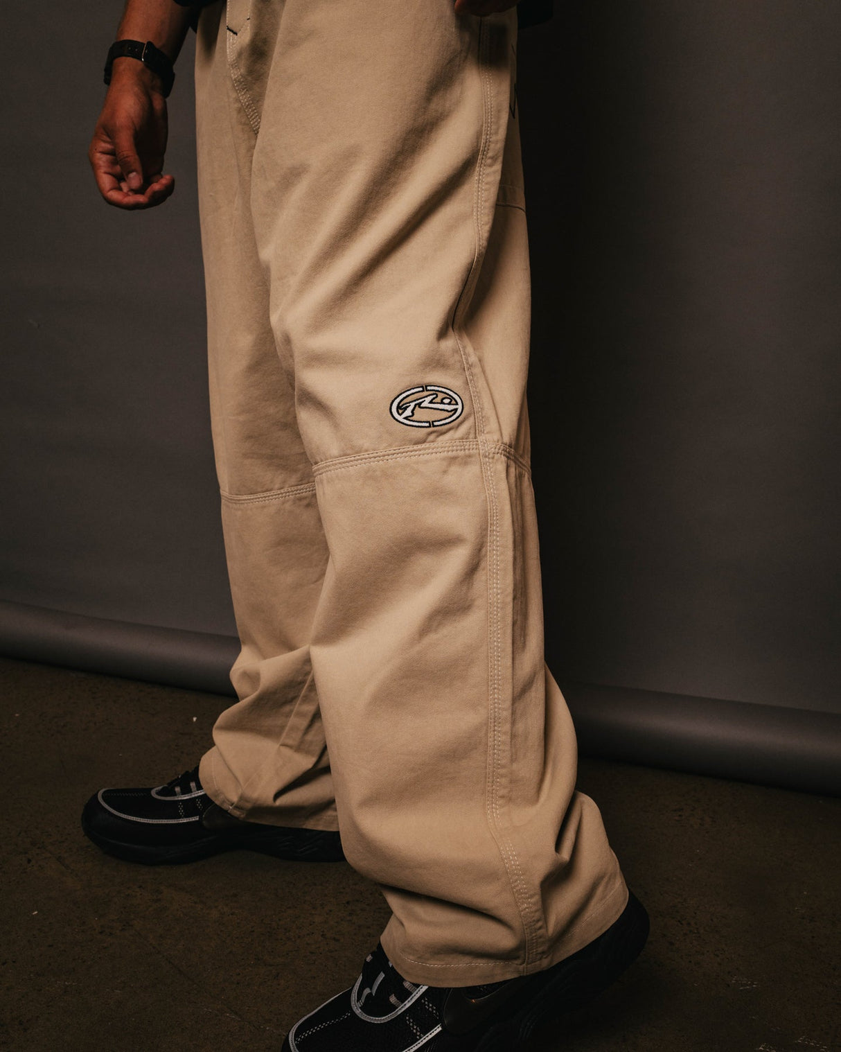 Rusty Step-Stone Baggy Abbey Stone Pants