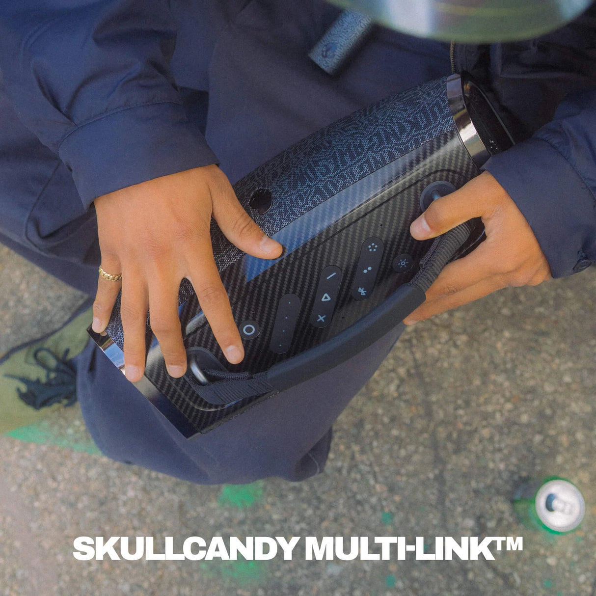 Skullcandy x Fucking Awesome Barrel Mini Waterproof Portable Speaker