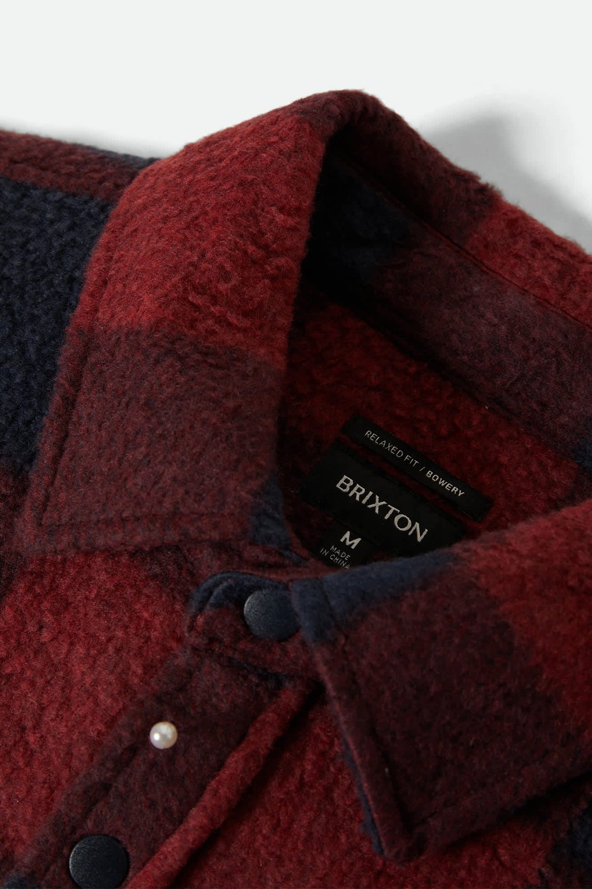 Brixton Bowery Arctic Stretch Fleece Adrenaline Rush Mood Indigo PL L/s Fleece