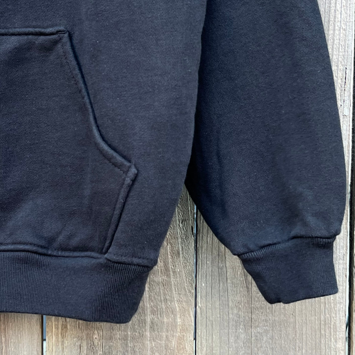 Long Beach Skate Co LBS Long Side Standard Jet Black Hoodie