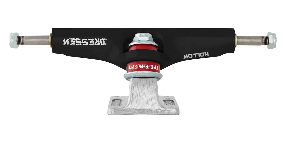 Independent Stage 4 Hollow Eric Dressen Pro Black Silver Trucks