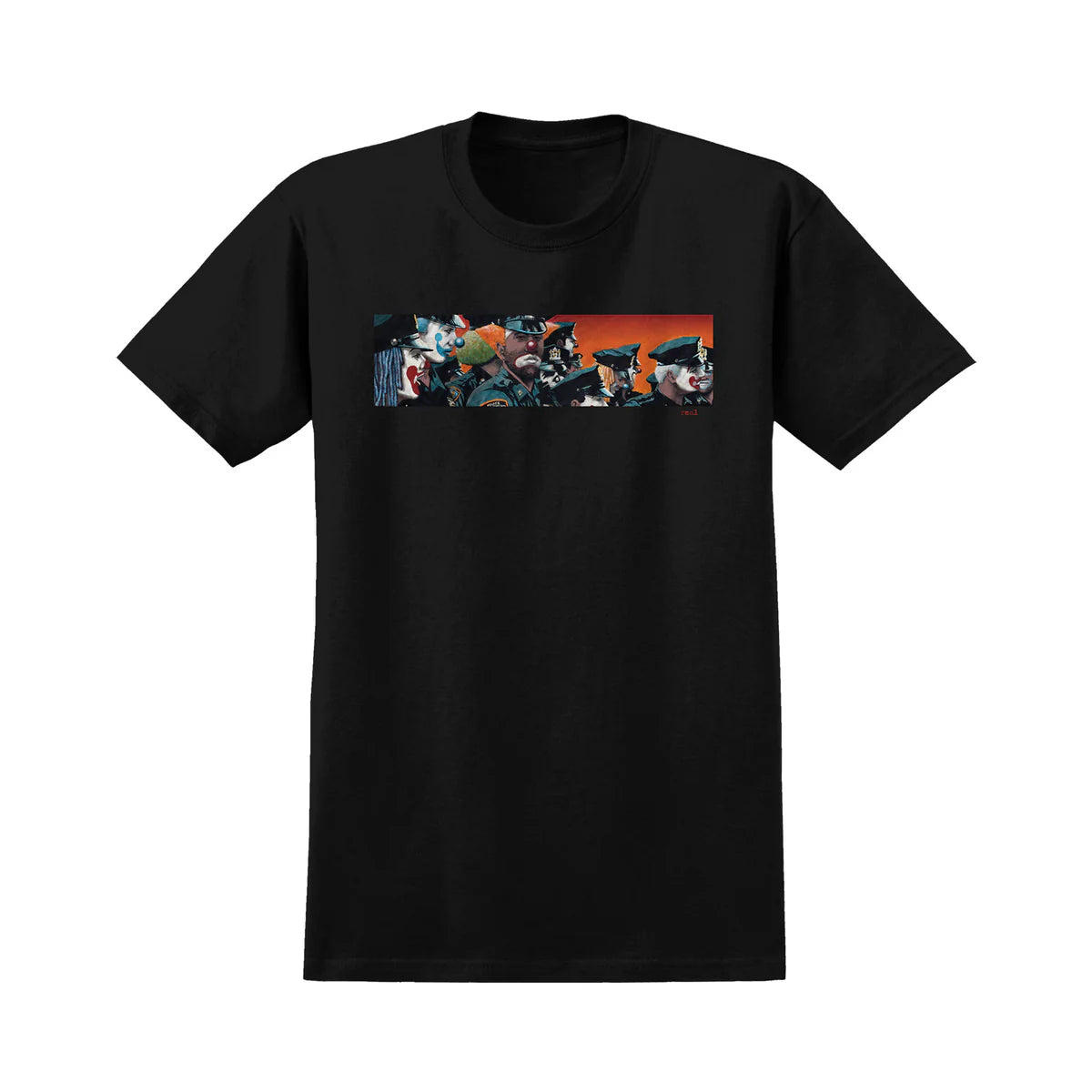 Real Clown Cops Black S/s Shirt
