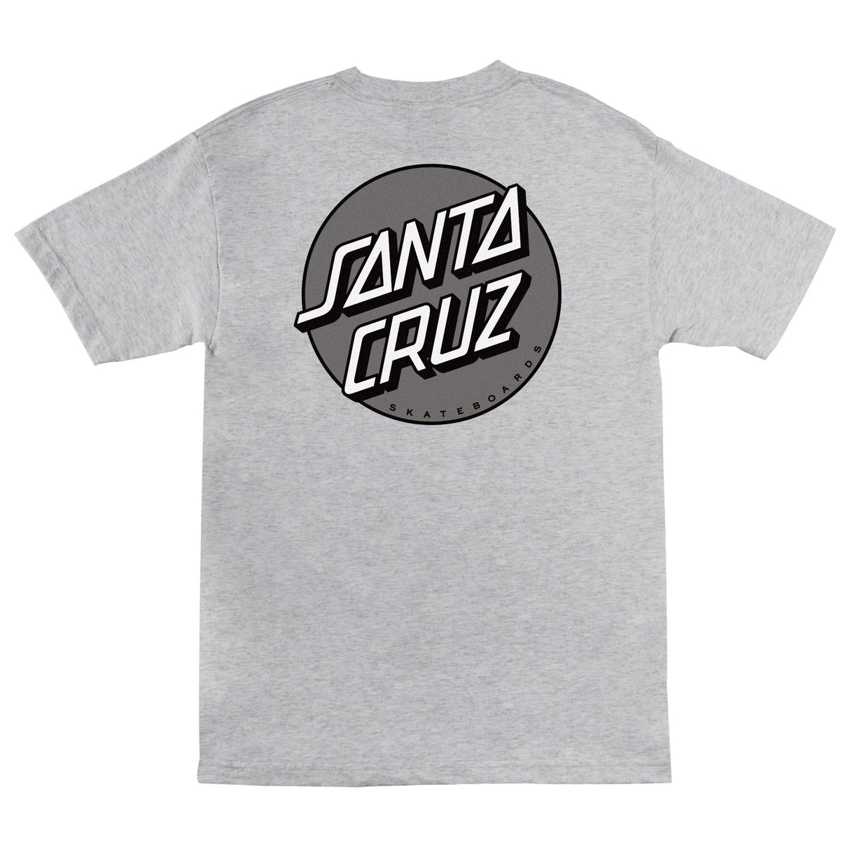 Santa Cruz Other Dot Heavyweight Sport Grey Tonal S/s Shirt