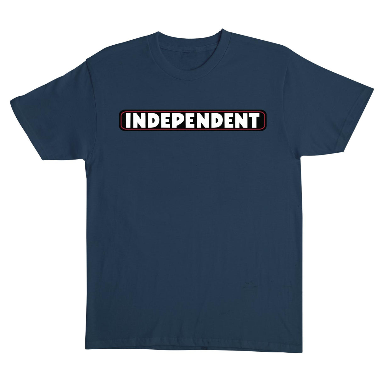Independent Bar Logo Blue Dusk Heavyweight S/s Shirt