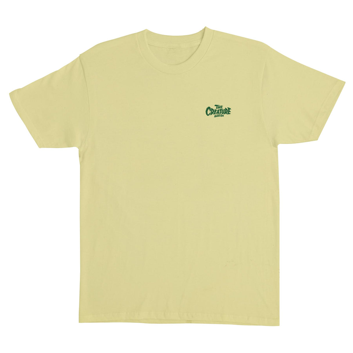Creature Haunted Sea Cornsilk Yellow Heavyweight S/s Shirt