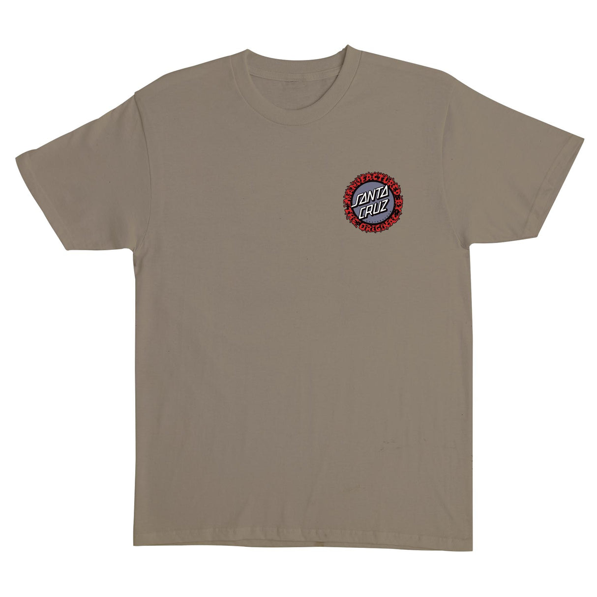 Santa Cruz Splatter MFG Dot Prairie Dust Heavyweight S/s Shirt