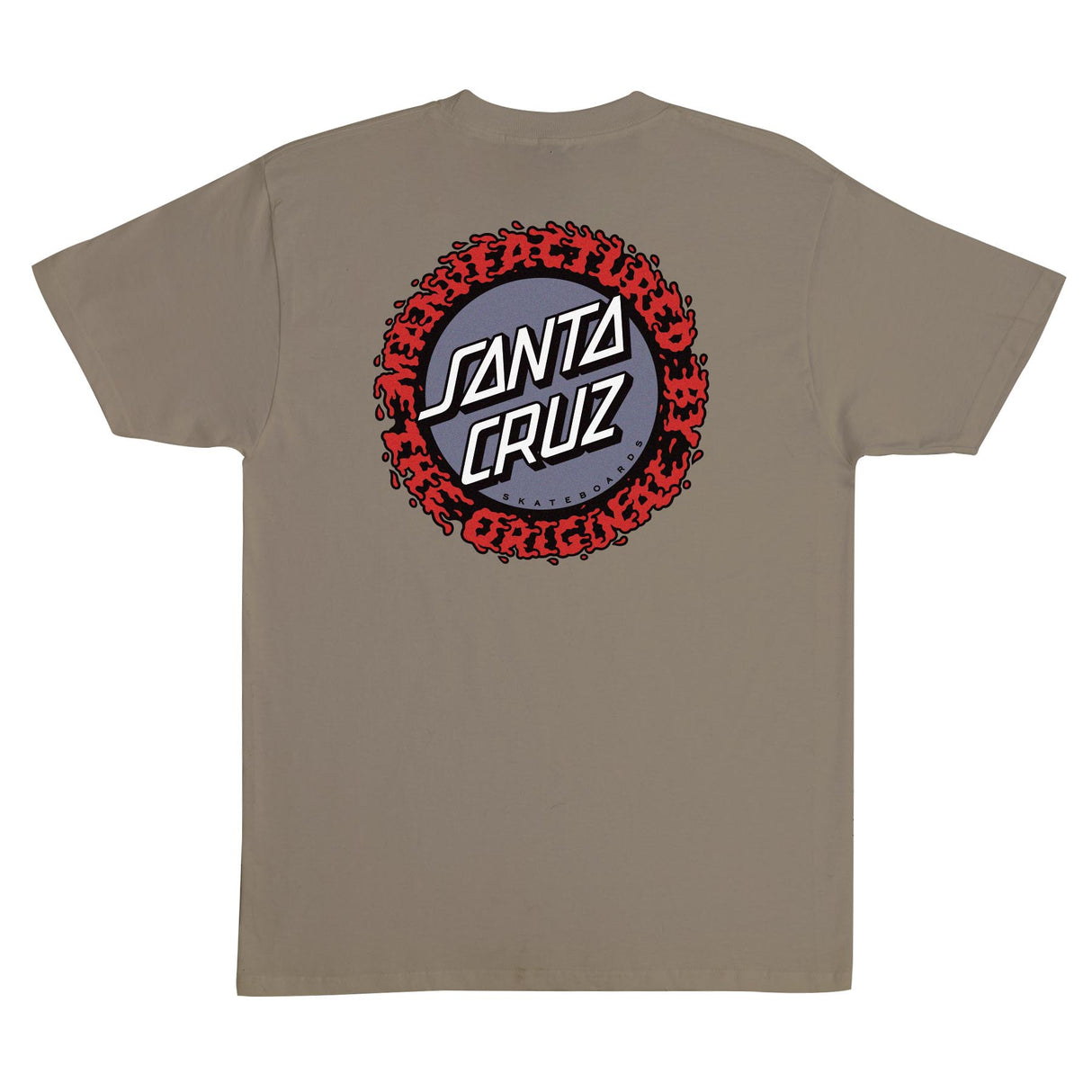 Santa Cruz Splatter MFG Dot Prairie Dust Heavyweight S/s Shirt