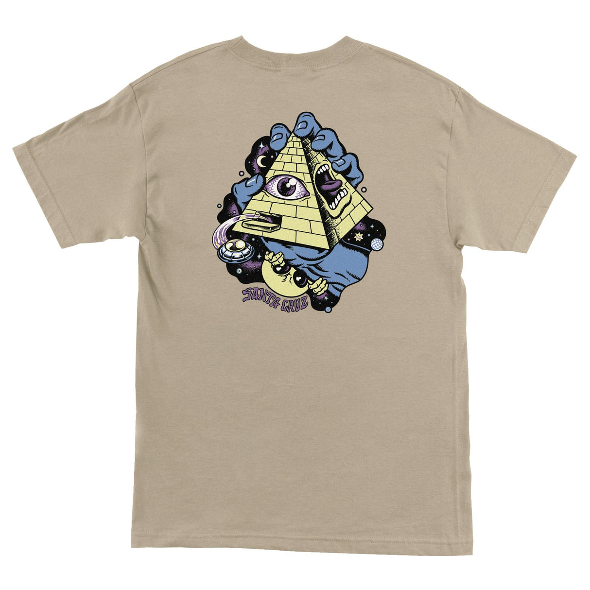 Santa Cruz Knibbs Invasion Hand Sand Heavyweight S/s Shirt