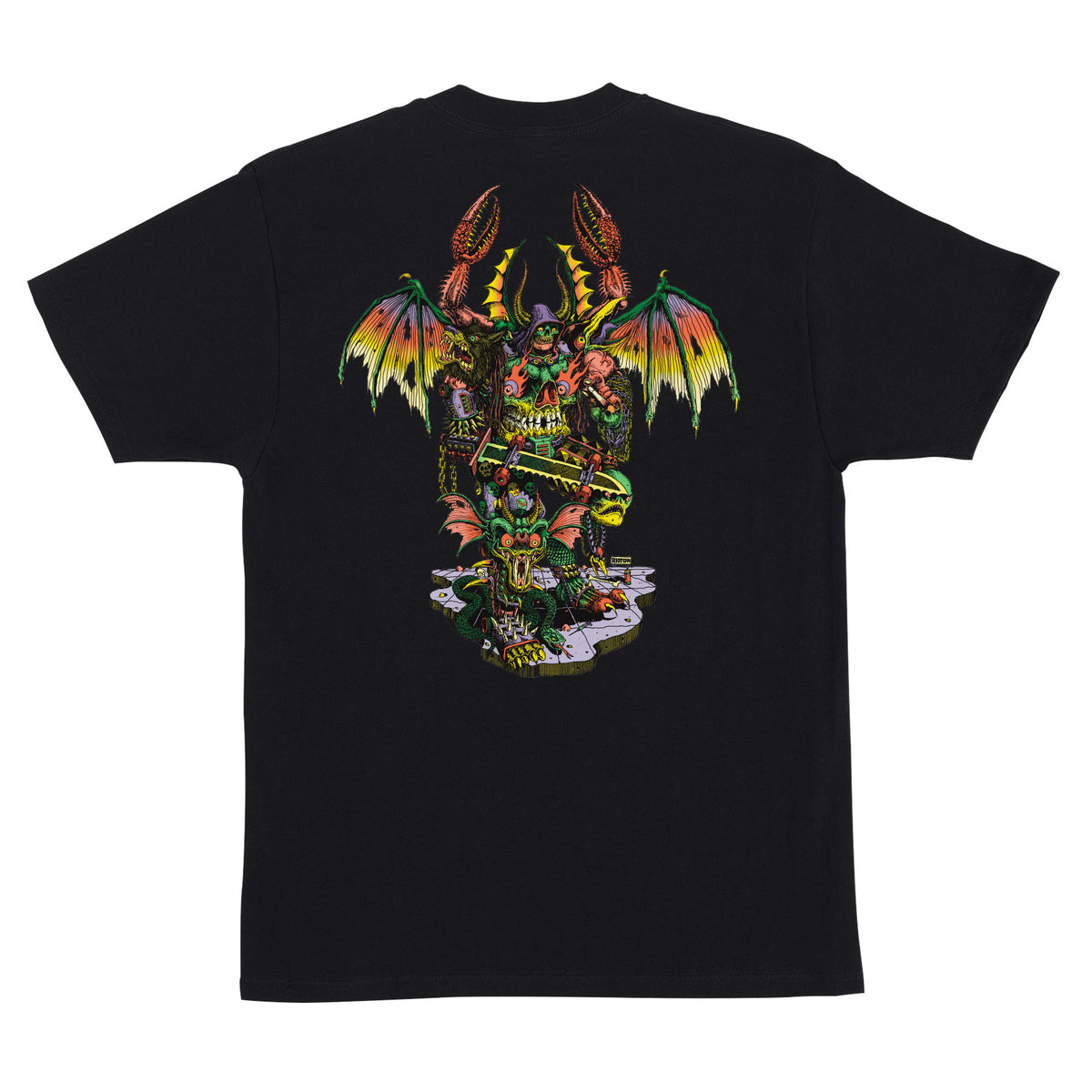 Creature Hallucination Beast S/s Heavyweight Shirt Black