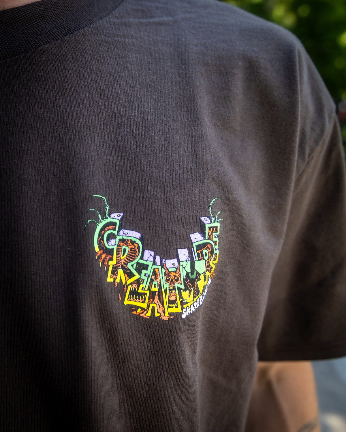 Creature Hallucination Beast S/s Heavyweight Shirt Black