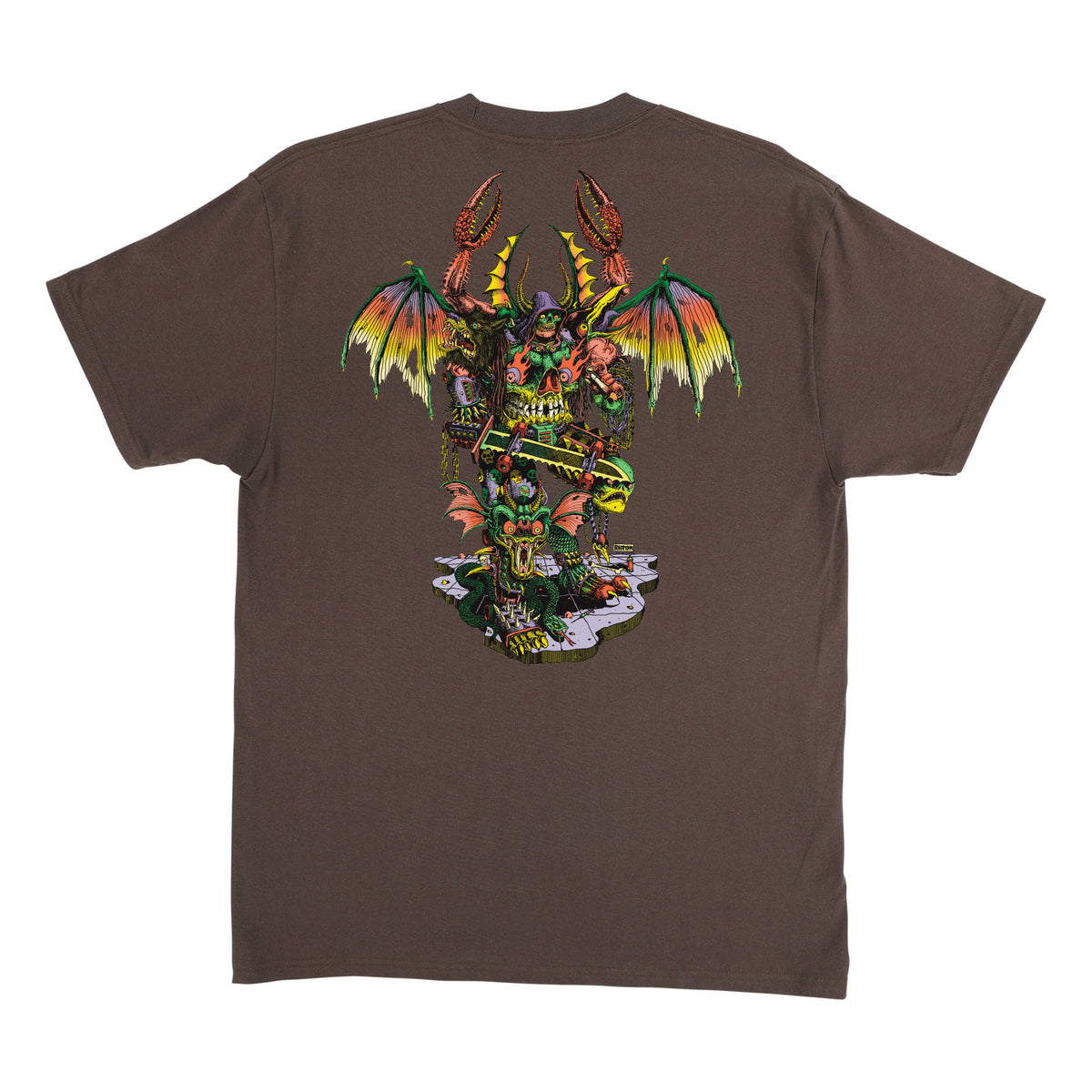 Creature Hallucination Beast S/s Heavyweight Shirt Java