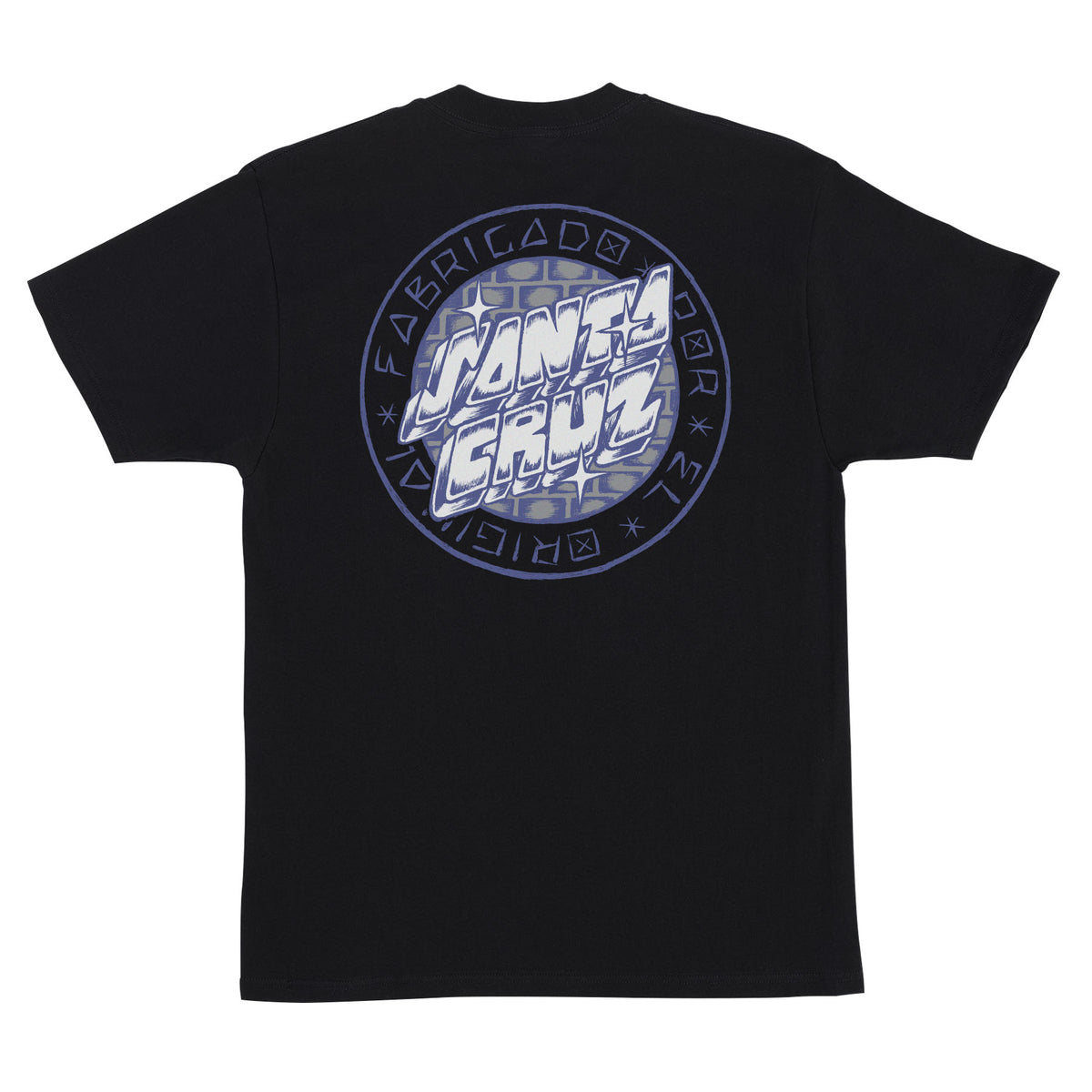 Santa Cruz Mas Loco Dot S/s Heavyweight Shirt Black