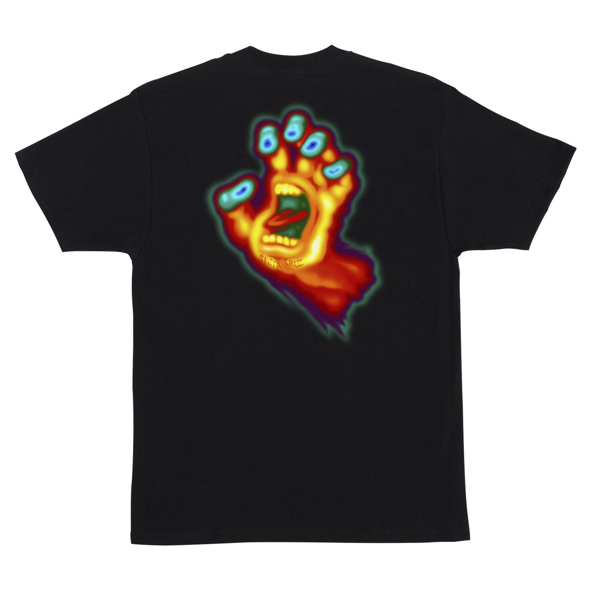 Santa Cruz Thermal Hand S/s Heavyweight Shirt Black