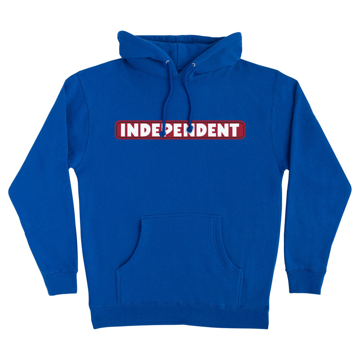 Independent Bar Logo P/O Hooded Heavyweight Sweatshirt Royal