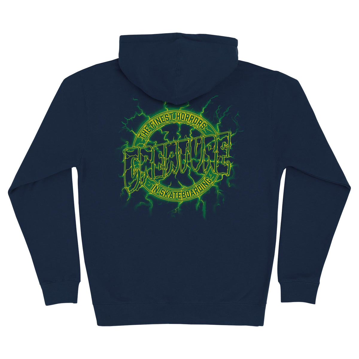 Creature Finest Strike Zip Hooded Heavyweight Sweatshirt Navy