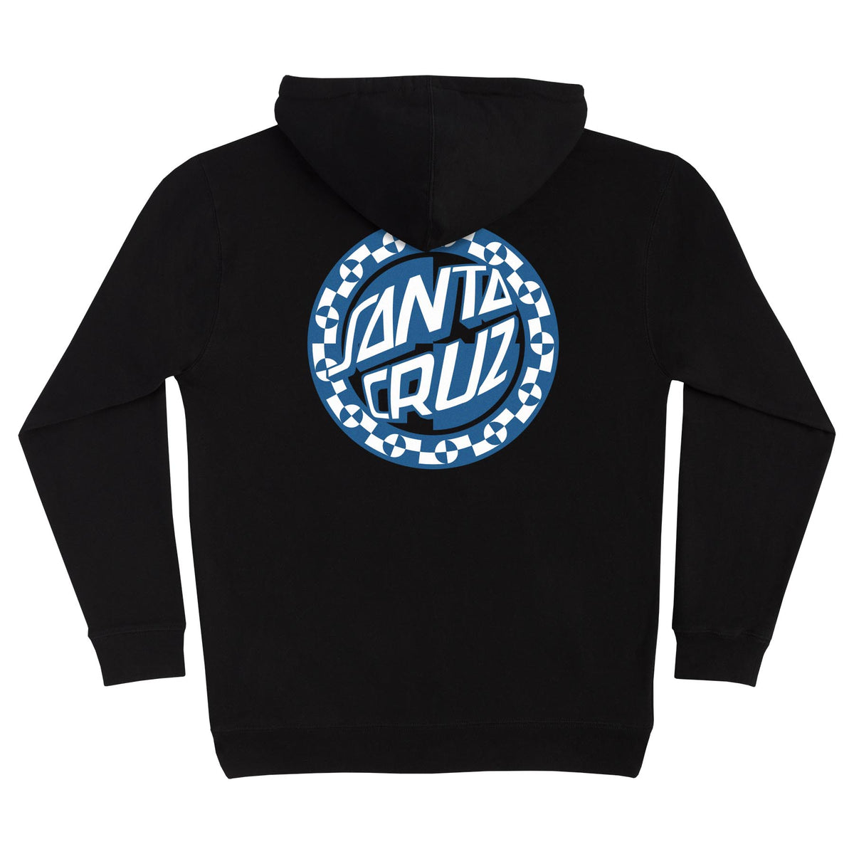 Santa Cruz Malba Crash Dot P/O Hooded Heavyweight Sweatshirt Black