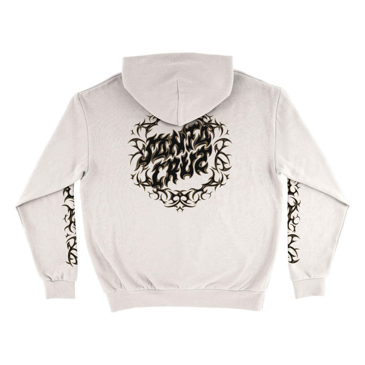 Santa Cruz Razor Dot Center Heavyweight Bone Hooded Sweatshirt