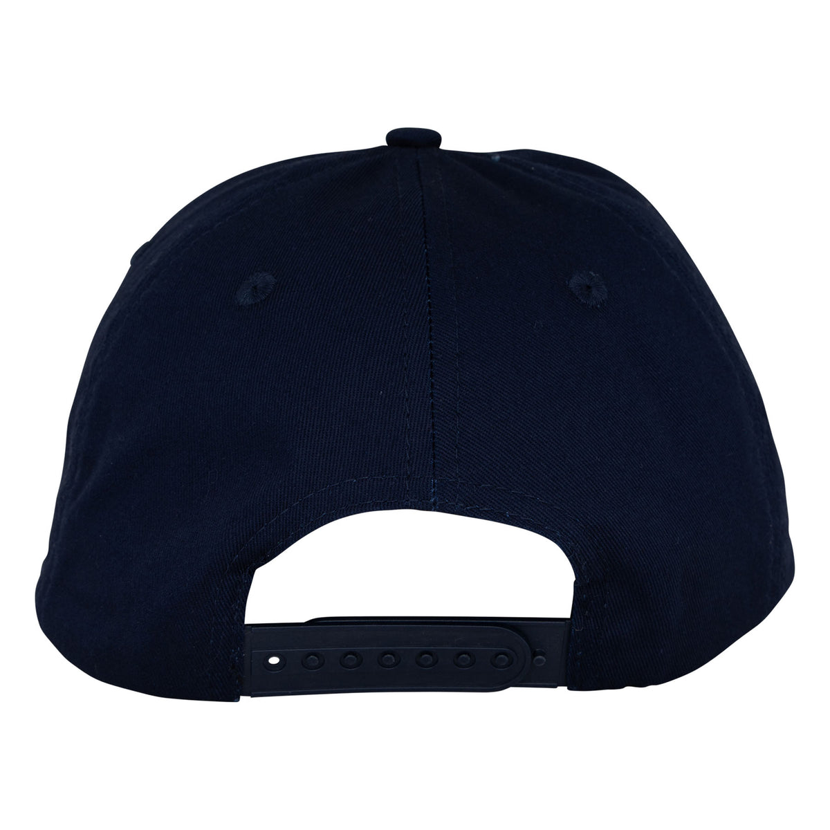 Santa Cruz Strip Felt Snapback Unstructured Hat Navy