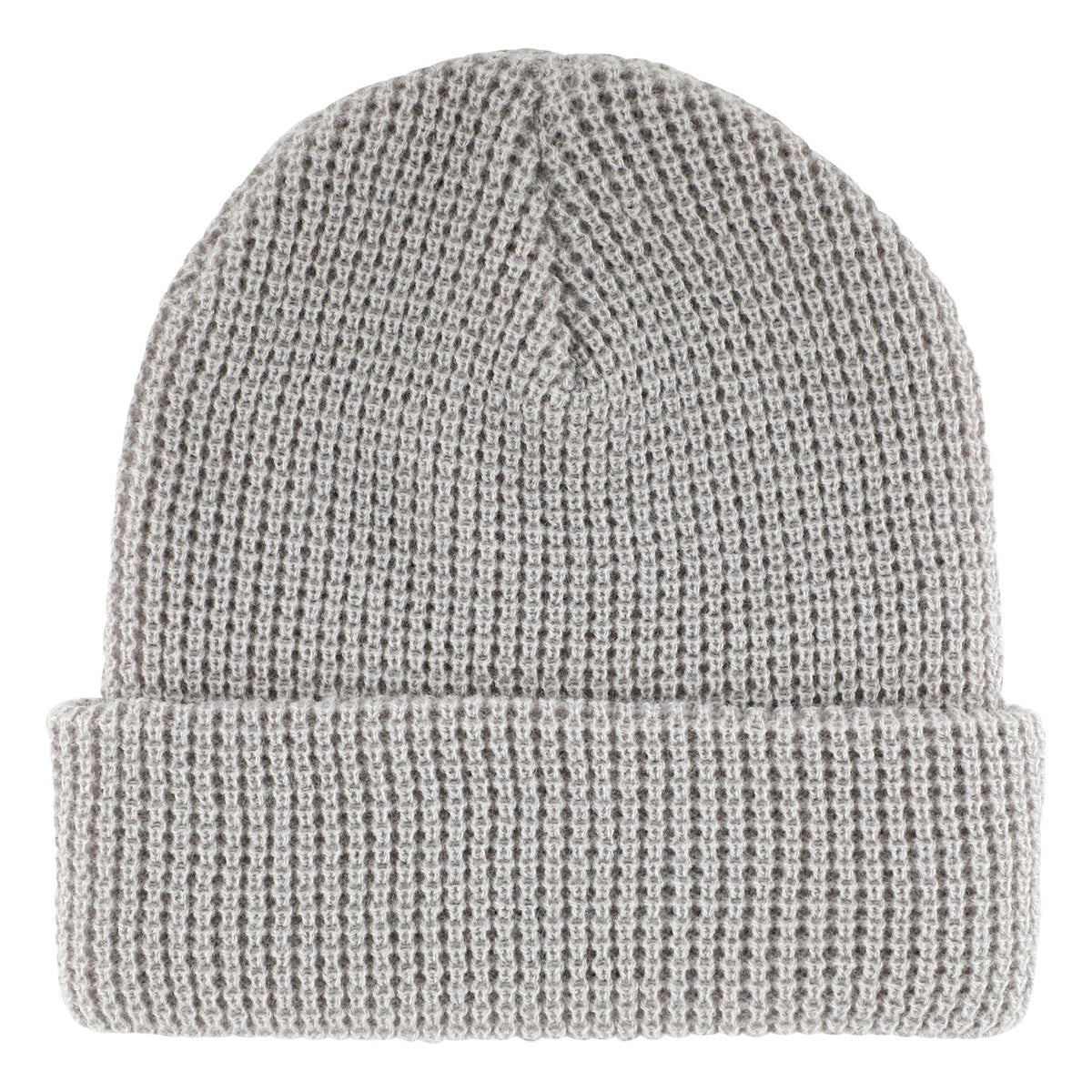 Independent Built To Grind Waffle Beanie Long Shoreman Hat Lt Grey