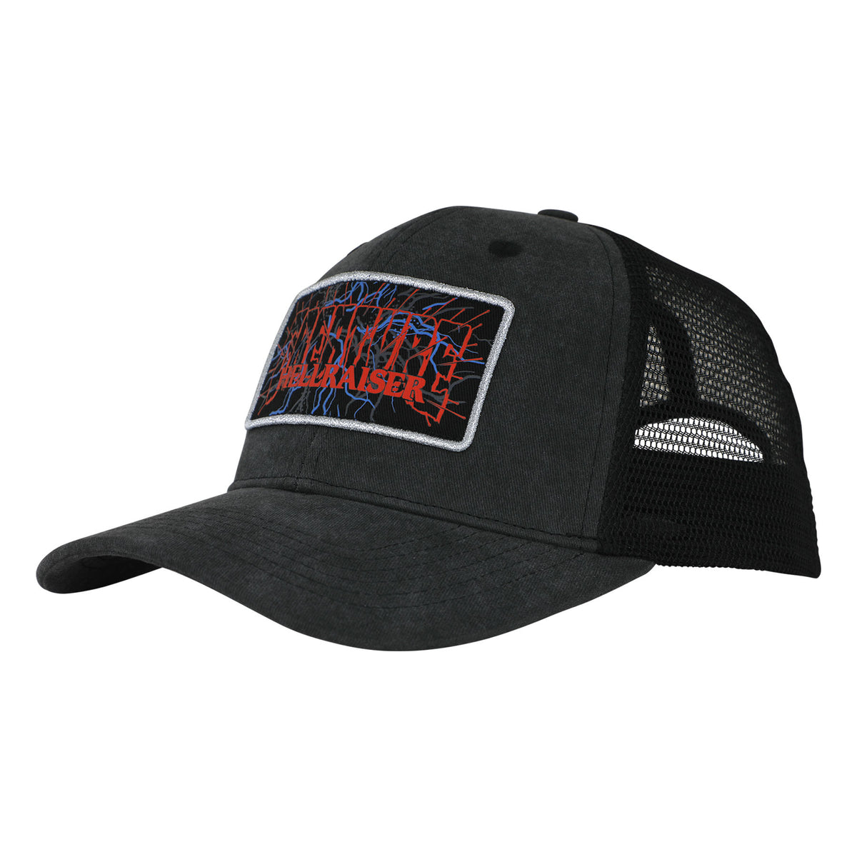 Creature Hellraiser Snapback Structured Hat Black Denim
