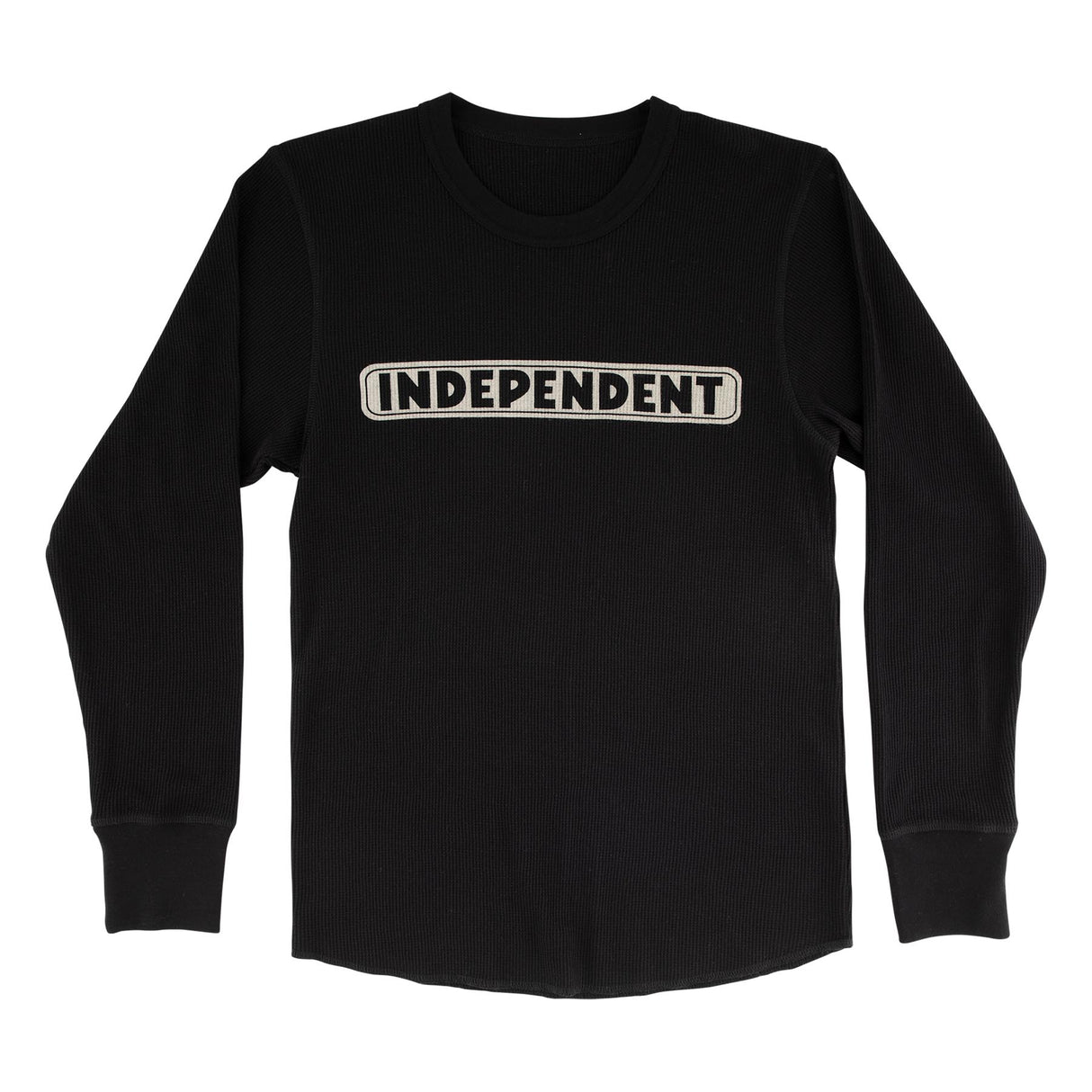 Independent Bar Logo Black Thermal L/s Shirt