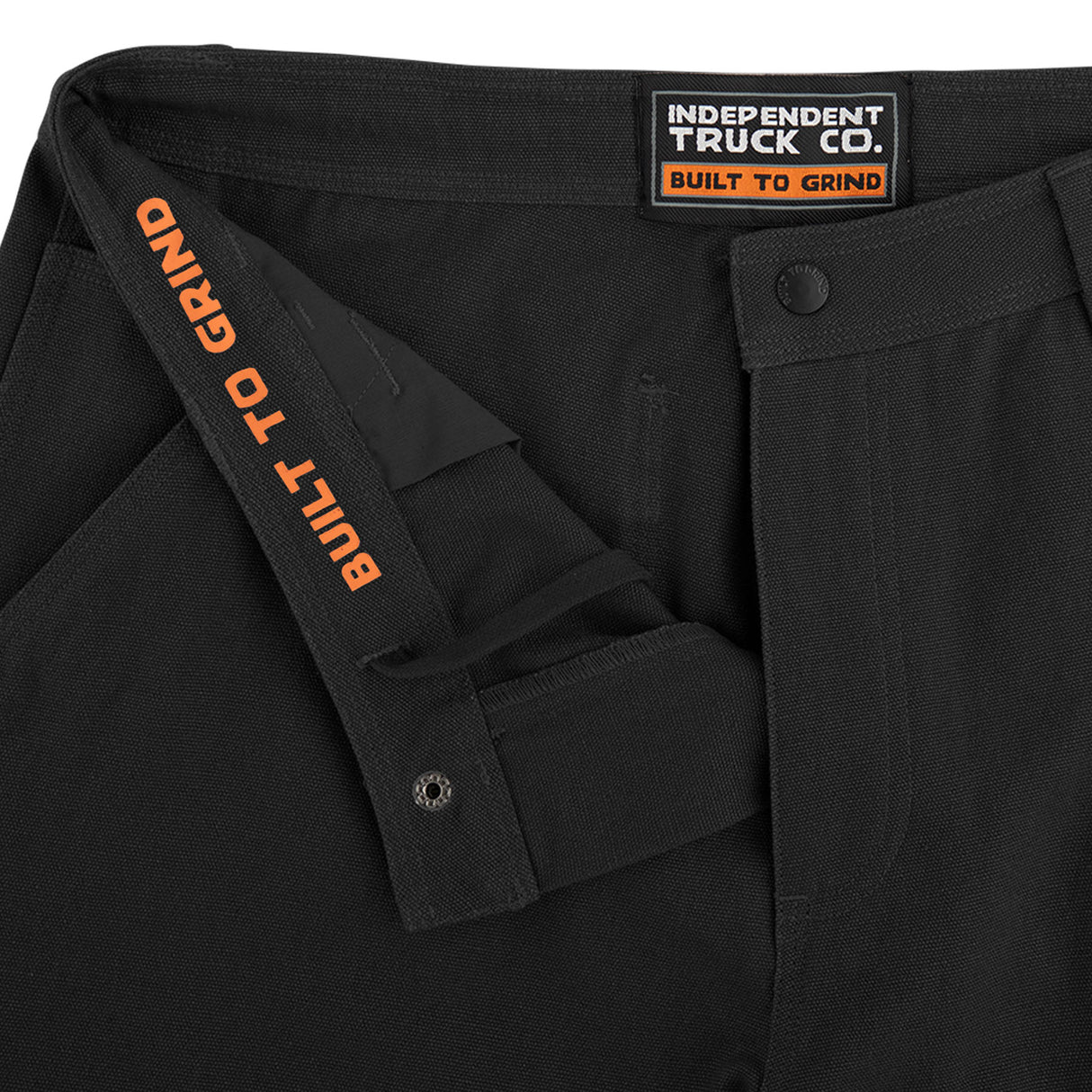 Independent Built To Grind Black Utility Pants