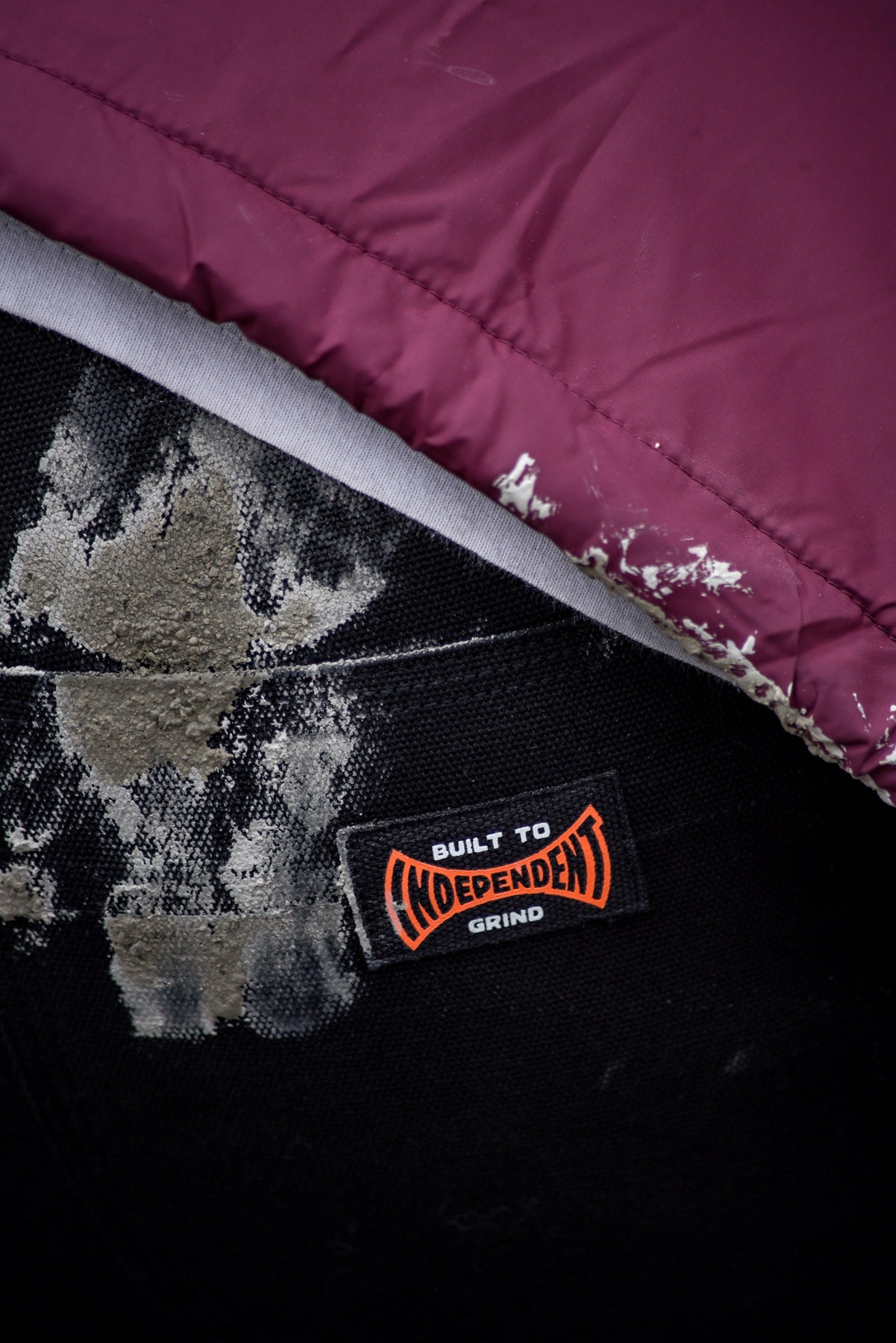 Independent Built To Grind Black Utility Pants