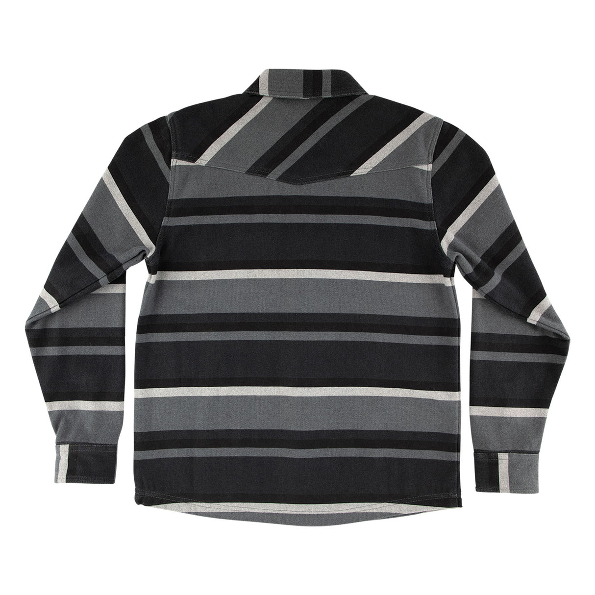 Creature Horizon Grey Scale L/s Flannel Shirt