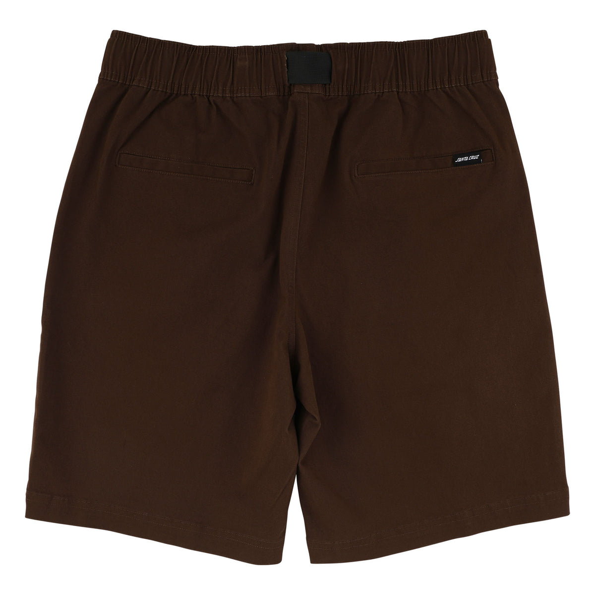 Santa Cruz Flex Elastic Waist Shorts Brown