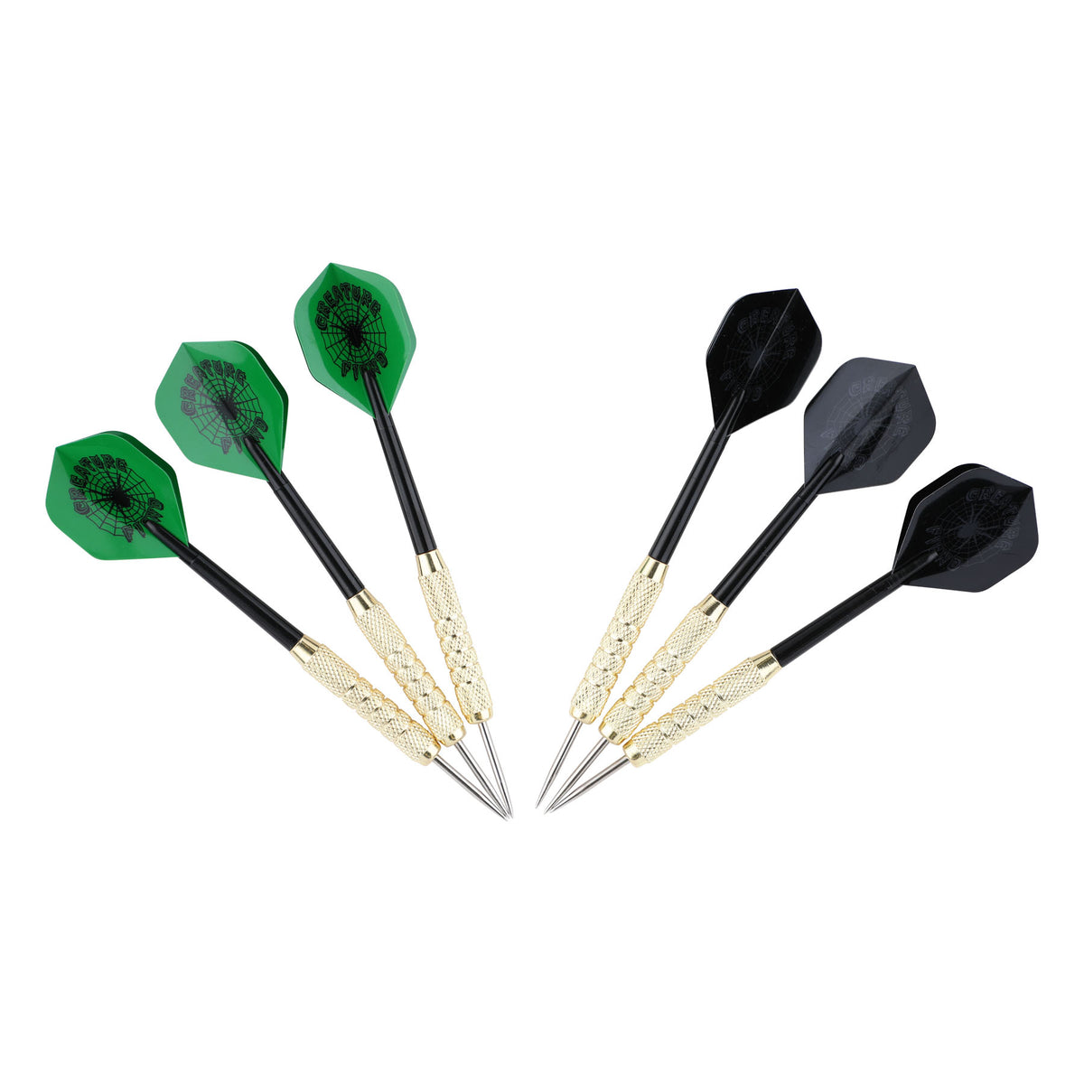Creature Web Dart Board Black/Dark Green