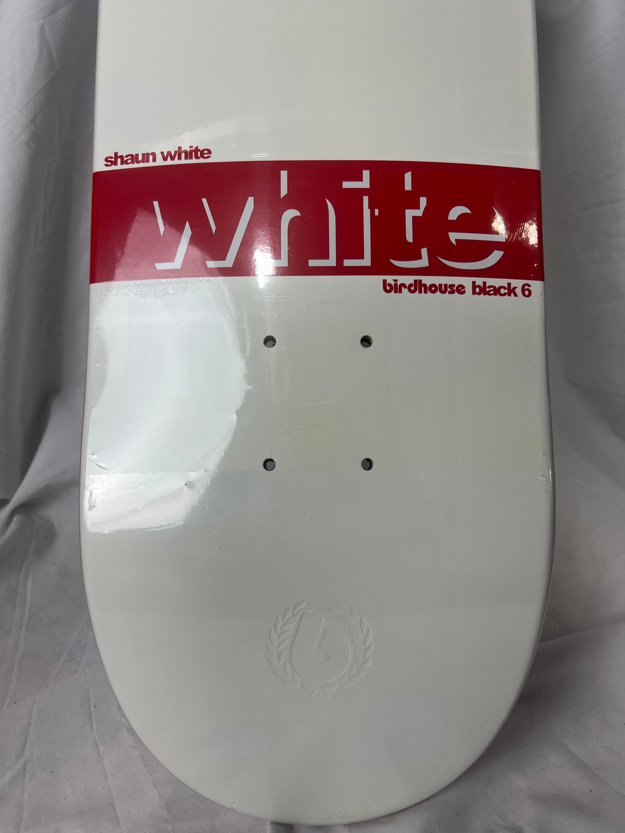 Birdhouse Shaun White Black 6 Technology 8" Skateboard Deck