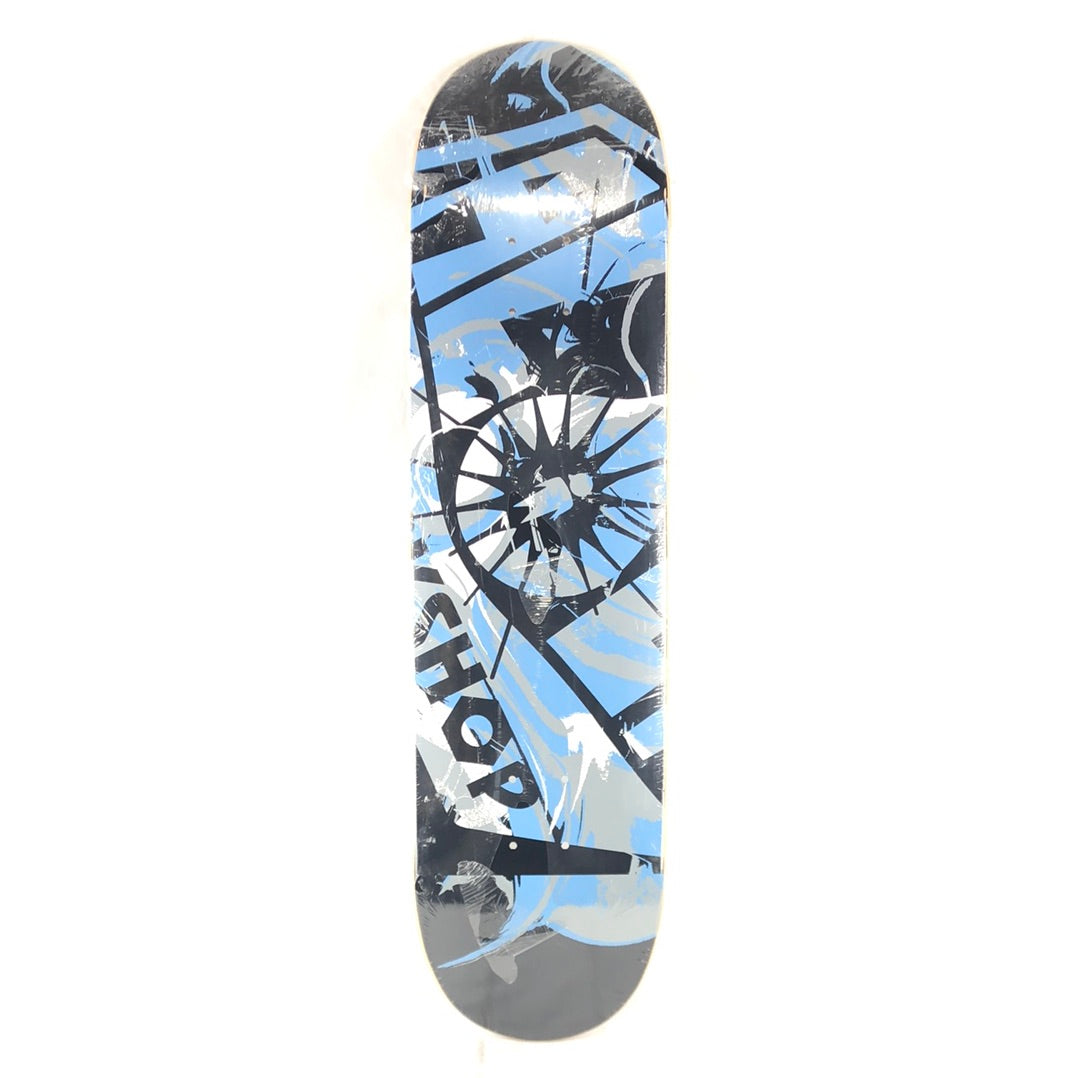 Alien Workshop Alien Logo Black/Blue/Grey/White Size 8.0 Skateboard Deck