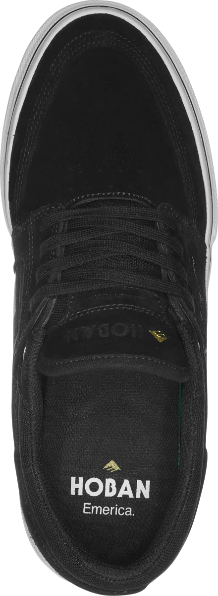 Emerica Hoban Black/White/Gold Shoes