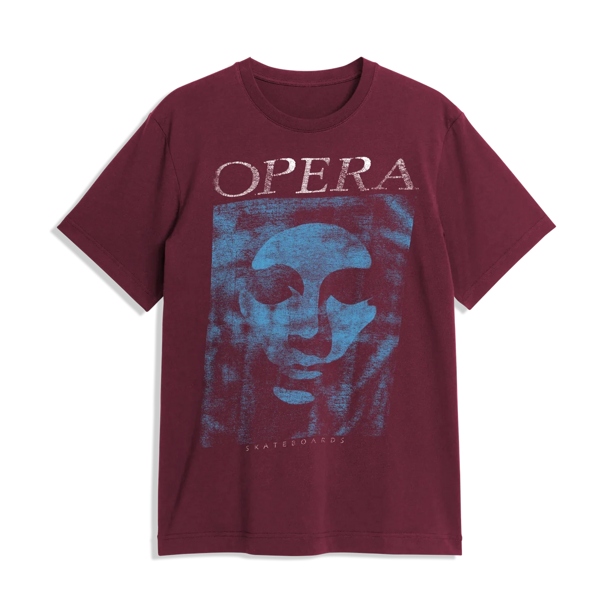 Opera Mask Vintage Sport Dark Maroon Premium S/s Shirt